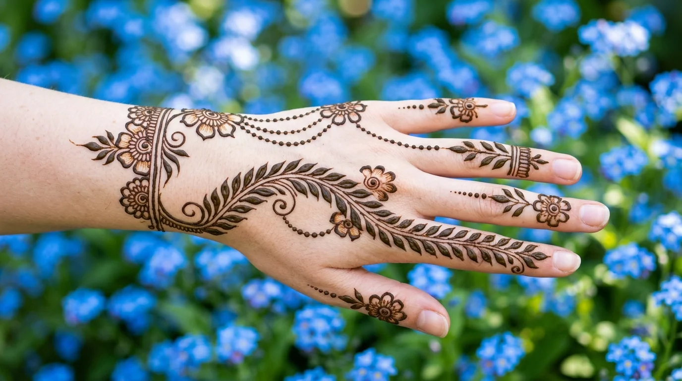 Bridal mehndi design
