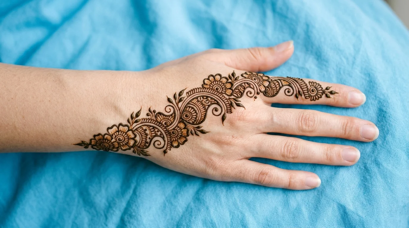 Mandala mehndi art