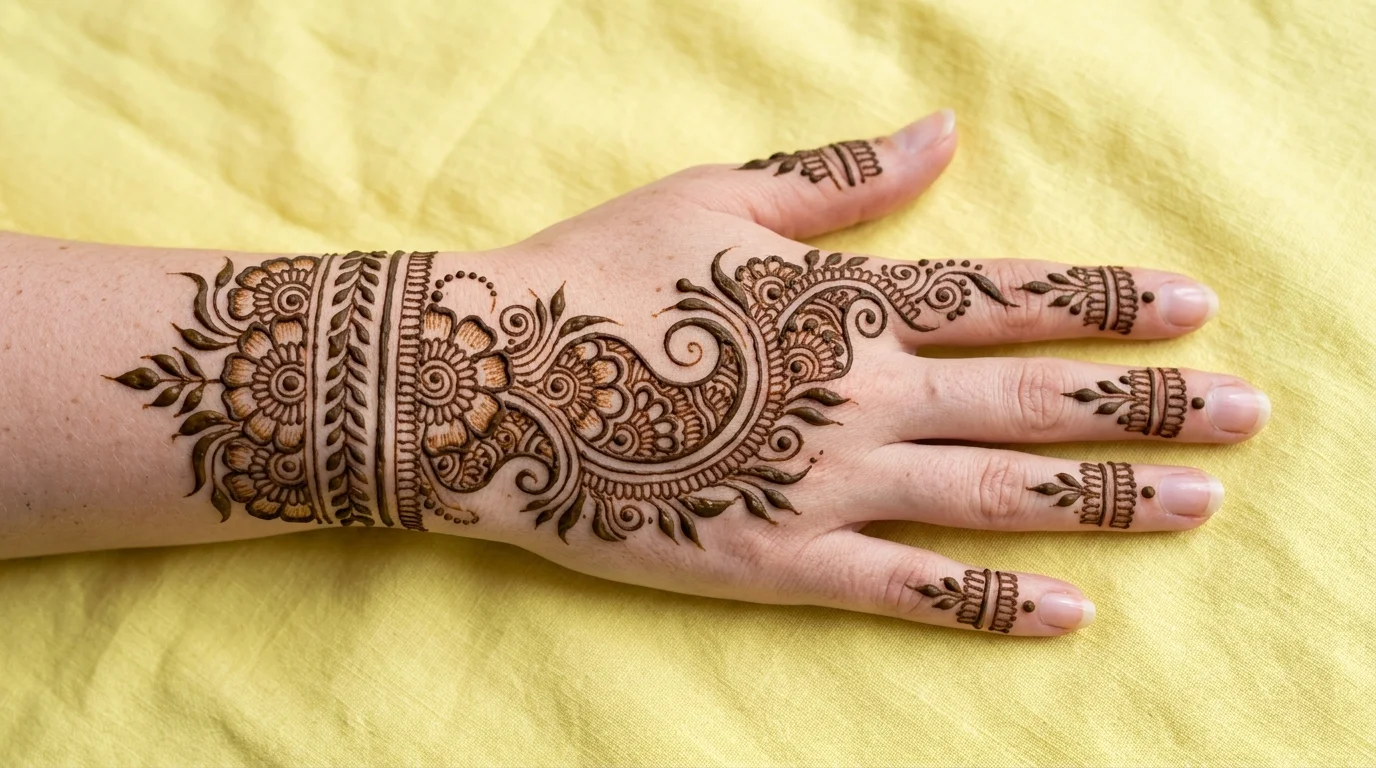 Bangle Mehndi Design